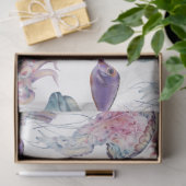 Design 2 van de Samenstelling van de Waterverf ond Tissuepapier (Geschenk)