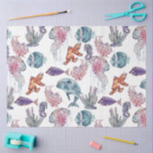 Design 2 van de Samenstelling van de Waterverf ond Tissuepapier (Craft)