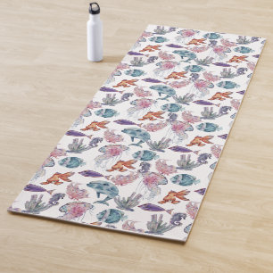 Design 2 van de Samenstelling van de Waterverf ond Yogamat