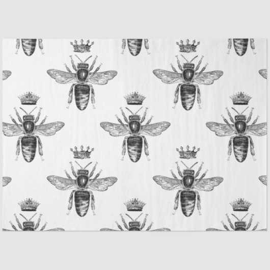 Design 31 van de Lovely Bee Series Tissuepapier (Voorkant)