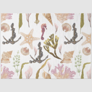 Design 34-weefselpapier voor de serie Marine Life  Tissuepapier