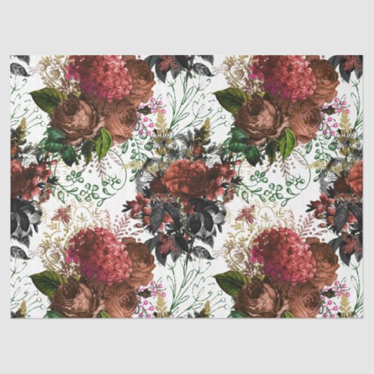 Design 35 van Woodland Bee Series Tissuepapier (Voorkant)