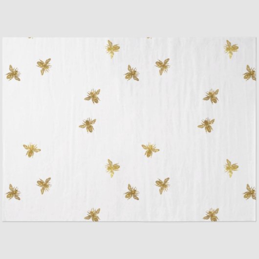 Design 37 van de Lovely Bee Series Tissuepapier (Voorkant)