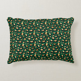 Design 3 uit de Emerald and Gold Safari-reeks Accent Kussen