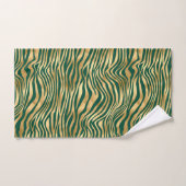 Design 4 uit de Emerald and Gold Safari-reeks Bad Handdoek (Handdoek)