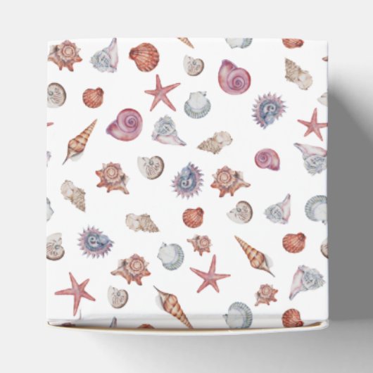 Design 4 van de Waterverf van de Samenstelling van Bedankdoosjes (Bovenkant)