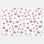 Design 4 van de Waterverf van de Samenstelling van Inpakpapier Vel (Voorkant 3)