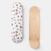 Design 4 van de Waterverf van de Samenstelling van Skateboard (Voorkant)
