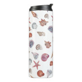 Design 4 van de Waterverf van de Samenstelling van Thermosbeker (Gedraaid links)