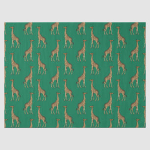 Design 7 uit de Emerald and Gold Safari-reeks Tissuepapier