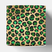 Design 8 uit de Emerald and Gold Safari-reeks Bedankdoosjes (Bovenkant)