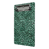 Design 9 uit de Emerald and Gold Safari-reeks Mini Klembord (Angled2)