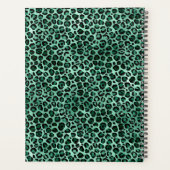 Design 9 uit de Emerald and Gold Safari-reeks Planner (Achterkant)