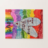 Design a Custom Puzzle with Your Child's Art Legpuzzel (Horizontaal)