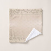 Design à motifs champagne (Gant de toilette)