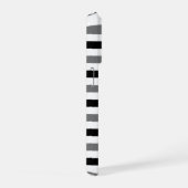 Design à rayures noires et blanches Ahs (Côté droit)
