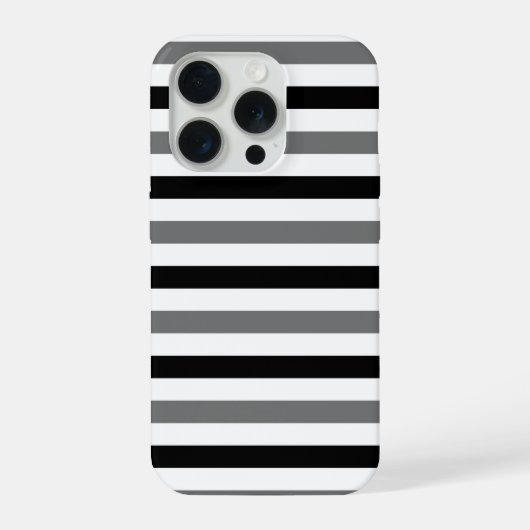 Design à rayures noires et blanches Ahs (Verso)
