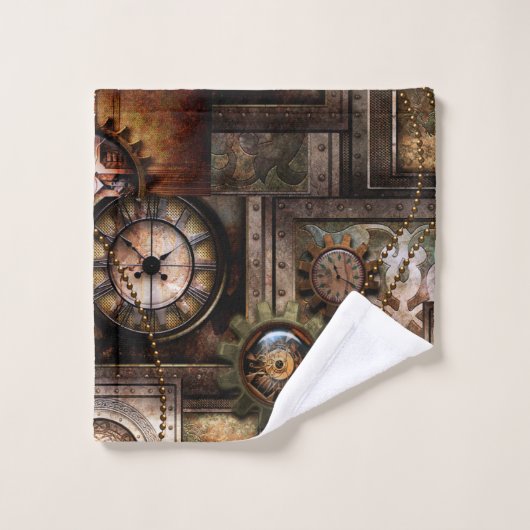 Design à vapeur magnifique (Gant de toilette)