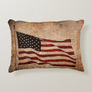 Design aan beide zijden met Patriottische Amerikaa Accent Kussen