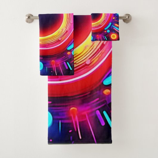 Design abstrait brillant (En situation)
