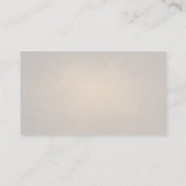 Design abstrait carte de visite ocre brun (Dos)