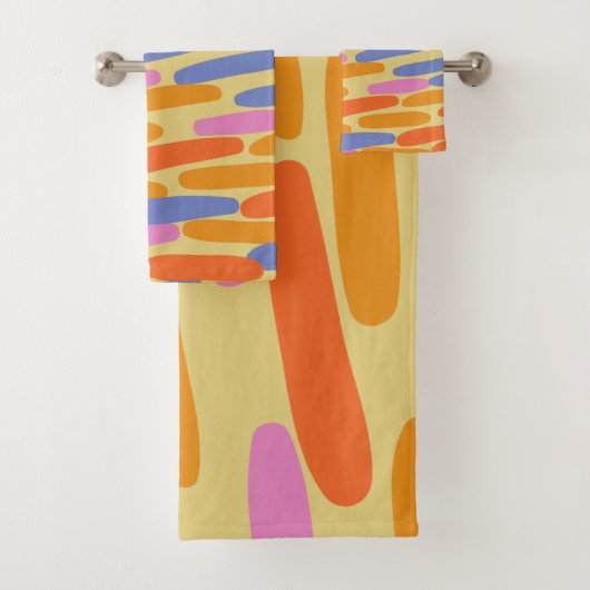Design abstrait coloré (En situation)