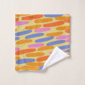 Design abstrait coloré (Gant de toilette)
