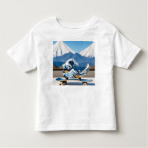 Design Abstrait de T-shirt imaginaire nature