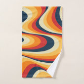 Design abstrait et coloré (Serviette à main)