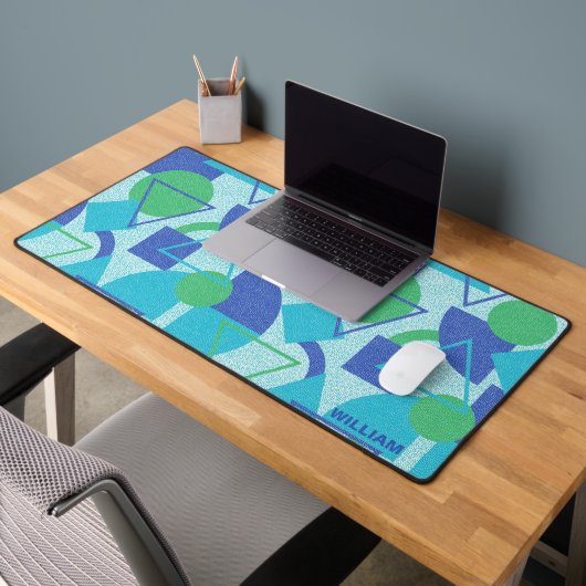 Design abstrait vert et bleu (Bureau 2)