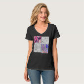 Design amusant pour t-shirt féminin (Devant entier)