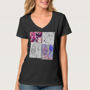 Design amusant pour t-shirt féminin