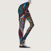 Design autochtone-15 Leggings (Droite)