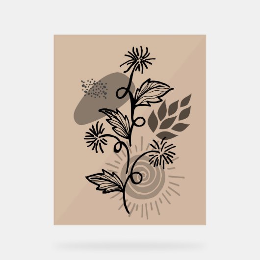 Design boho moderne et tendance (Recto)