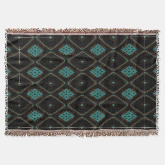 Design Brown & Turquoise 1 - Lancer la couverture (Devant)