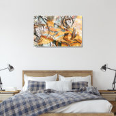 Design Buddha Canvas Afdruk (Insitu (Slaapkamer))