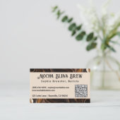 Design Carte de visite de code QR élégant Lover Co (Debout devant)