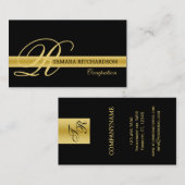 Design carte de visite de luxe professionnel (Devant / Derrière)