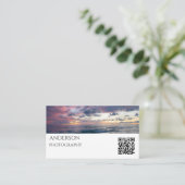 Design Carte de visite élégant (Debout devant)