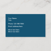 Design Carte de visite intelligent pour animaux de (Dos)