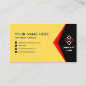 Design carte de visite professionnel  (Devant)