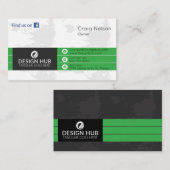 Design carte de visite professionnel (Devant / Derrière)