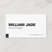 Design Carte de visite professionnel moderne et él (Devant)