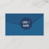 Design Carte de visite rapide élégant (Dos)