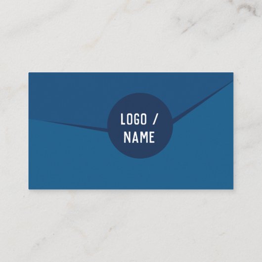 Design Carte de visite rapide élégant (Dos)