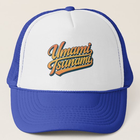 Design Casquette "Umami Tsunami" (Devant)