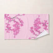 Design Cherry Blossom - Ensemble de salle de bain (Serviette à main)