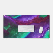 Design chic violet vert rouge cristal (Clavier et souris)