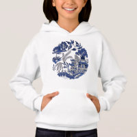 Design classique de saule bleu