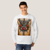 Design classique de T-shirts traditionnels inspiré (Devant entier)